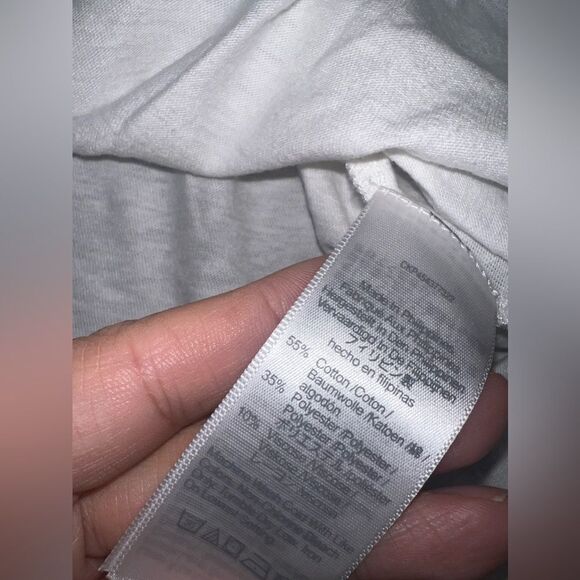 Madewell White Back Crossover Tie Tee Size XXL EUC - Picture 4 of 7